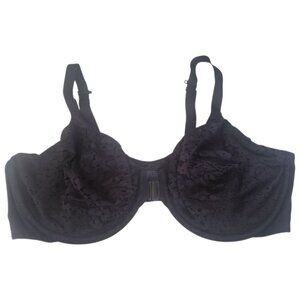 CT2038 Chantelle Women's Norah Comfort Front Closure Bra Black 38C